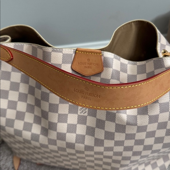 Louis Vuitton LV Canvas Graceful PM Damier Azur handbag dust bag tags organizer - Picture 5 of 11